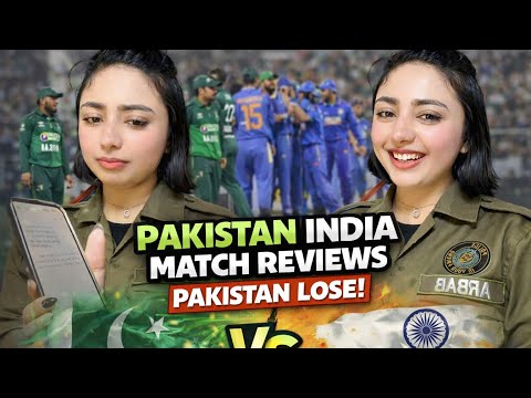 PAK vs IND Match Review 🏏 chatGPT ko pata lag gaya k 🇵🇰Pakistan q hara? 😭